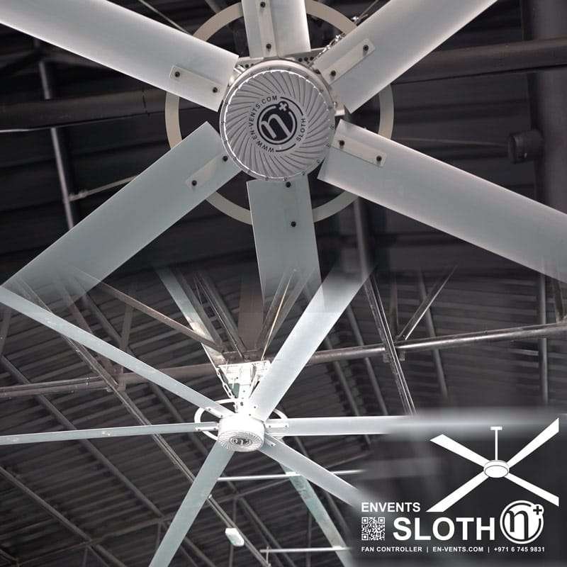 HVLS Fan Installation in Large Facility