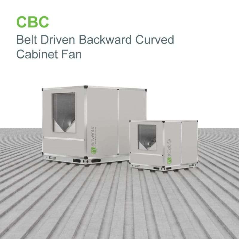 Belt Driven Cabinet Fan, Commercial Cabinet Fan, Cabinet Backward Curve Fan, Weatherproof Fan, Outdoor Cabinet Fan, Low Noise Commercial Fan, High MTBF Fan, G4 and F7 Filters Fan, Corrosion Resistant Fan, IE3 Motor Fan, High Ambient Temperature Fan